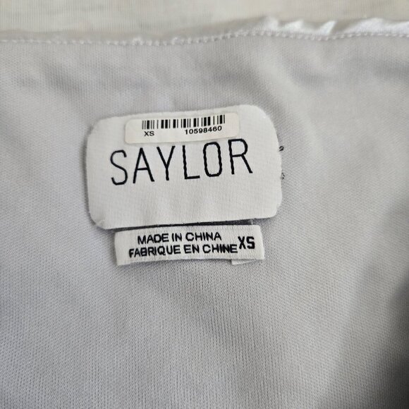 NEW Saylor Persephone Top & Mini Skirt Set XS Platinum Revolve NWOT - Picture 7 of 8